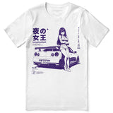Midnight Queen Runners Car T-Shirt