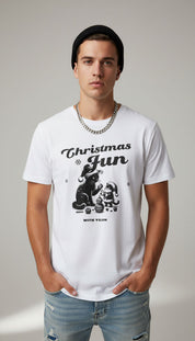 Christmas Fun Cat T-Shirt