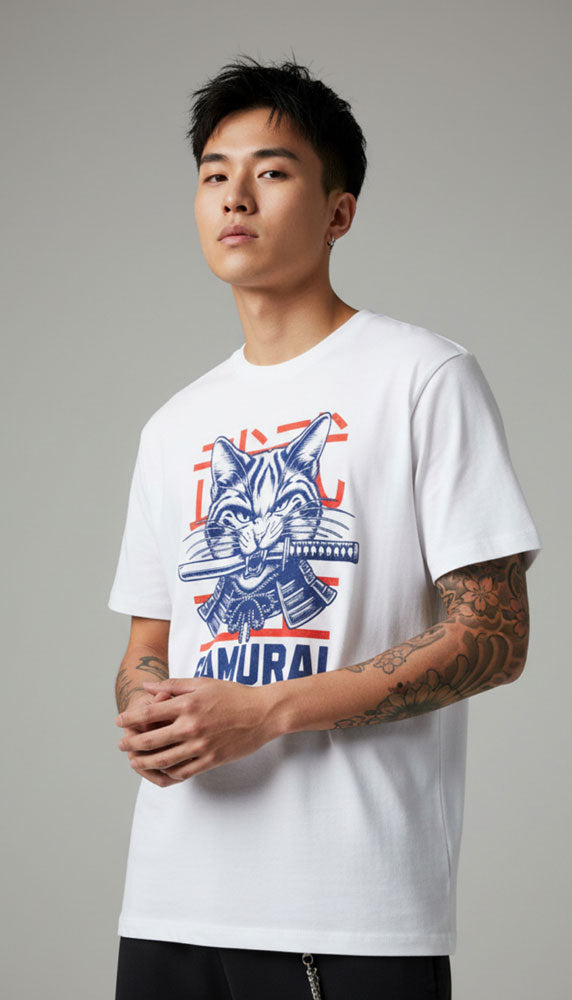Samurai Cat T-Shirt