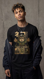 Thief of Riches Cat T-Shirt