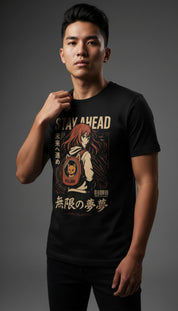 Stay Ahead Cat T-Shirt