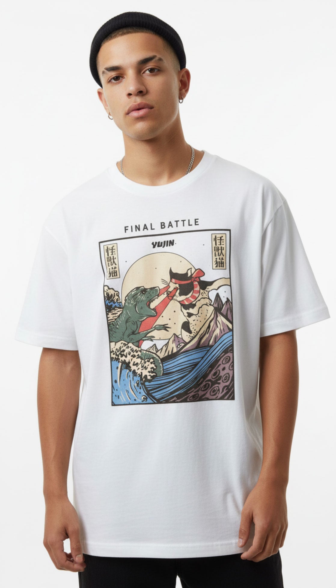 Cat Final Battle T-Shirt