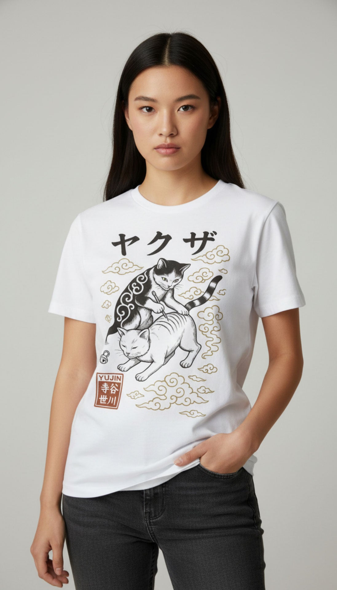 Tattoo Cat T-Shirt