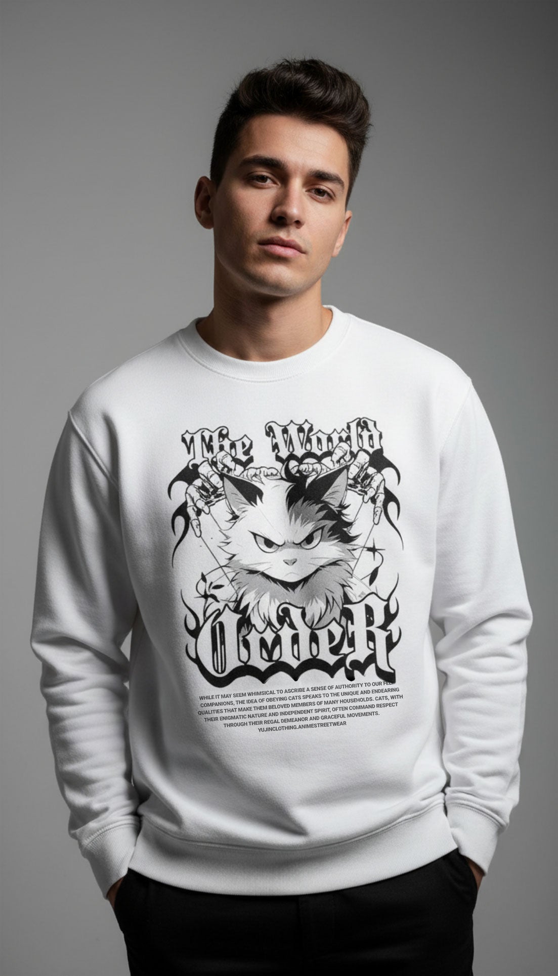 New Order Cat Sweatshirt