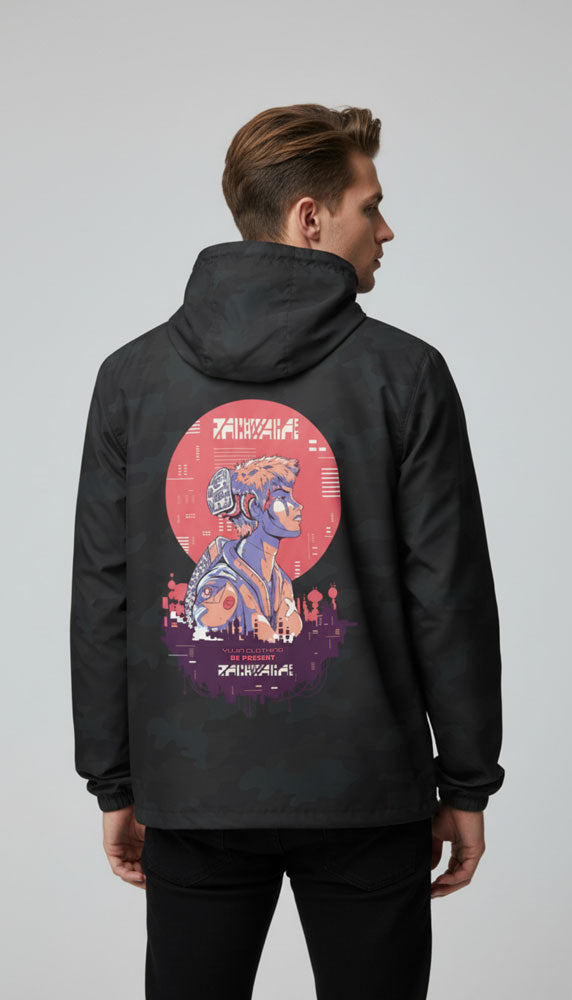 Be Present Windbreaker