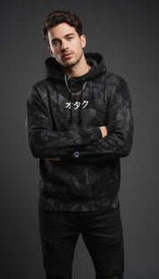 Sweat à capuche tie-dye Otaku