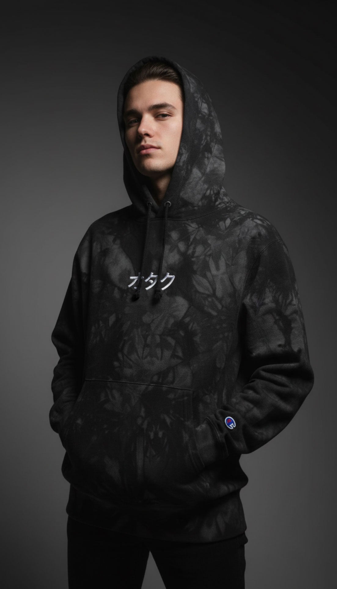 Sweat à capuche tie-dye Otaku