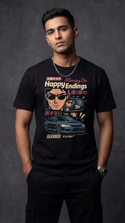 Happy Ending Car T-Shirt
