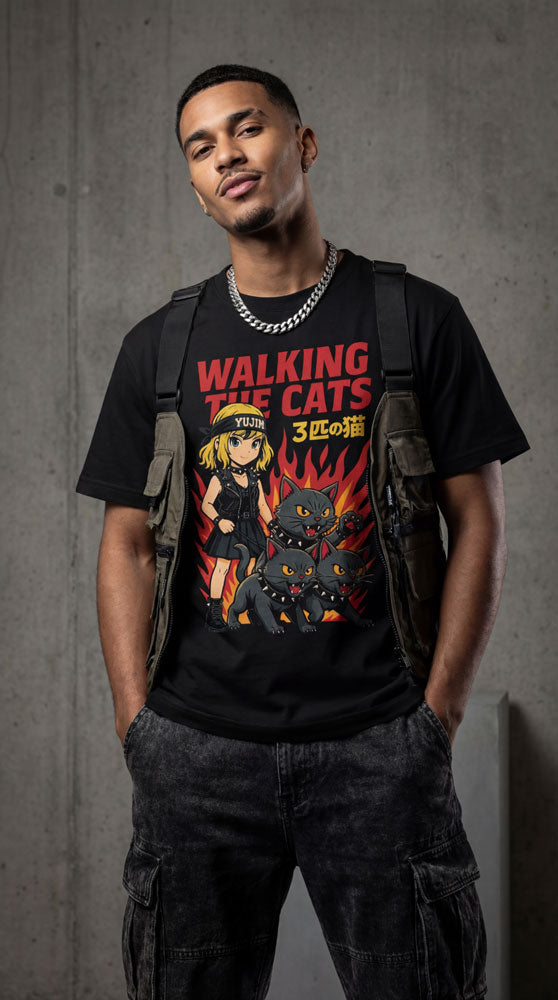 Walking The Cats T-Shirt