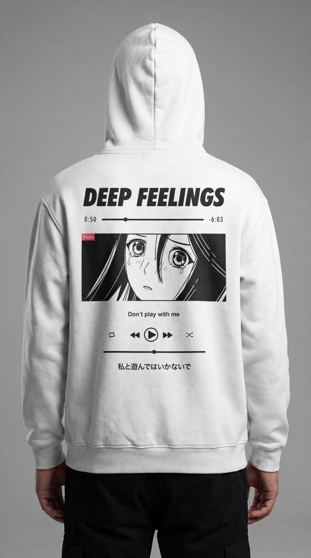 Sweat à capuche Deep Feelings