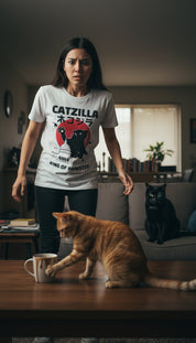 T-shirt Catzilla