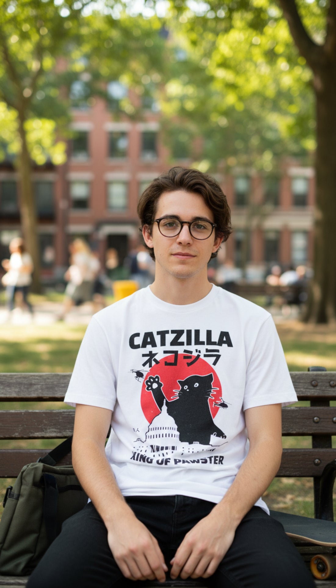 T-shirt Catzilla