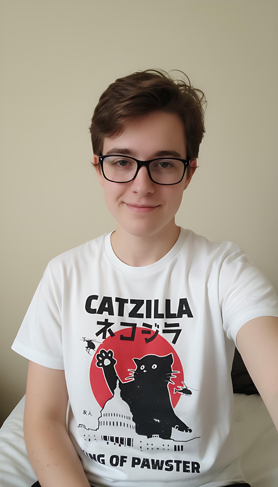 T-shirt Catzilla