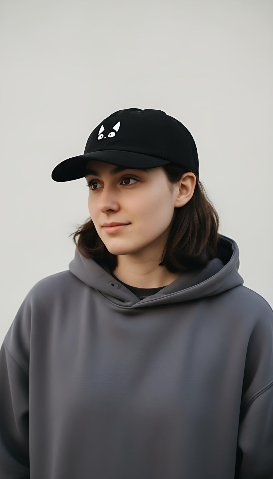 Amazed Cat Corduroy Hat