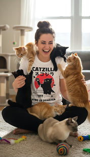 T-shirt Catzilla