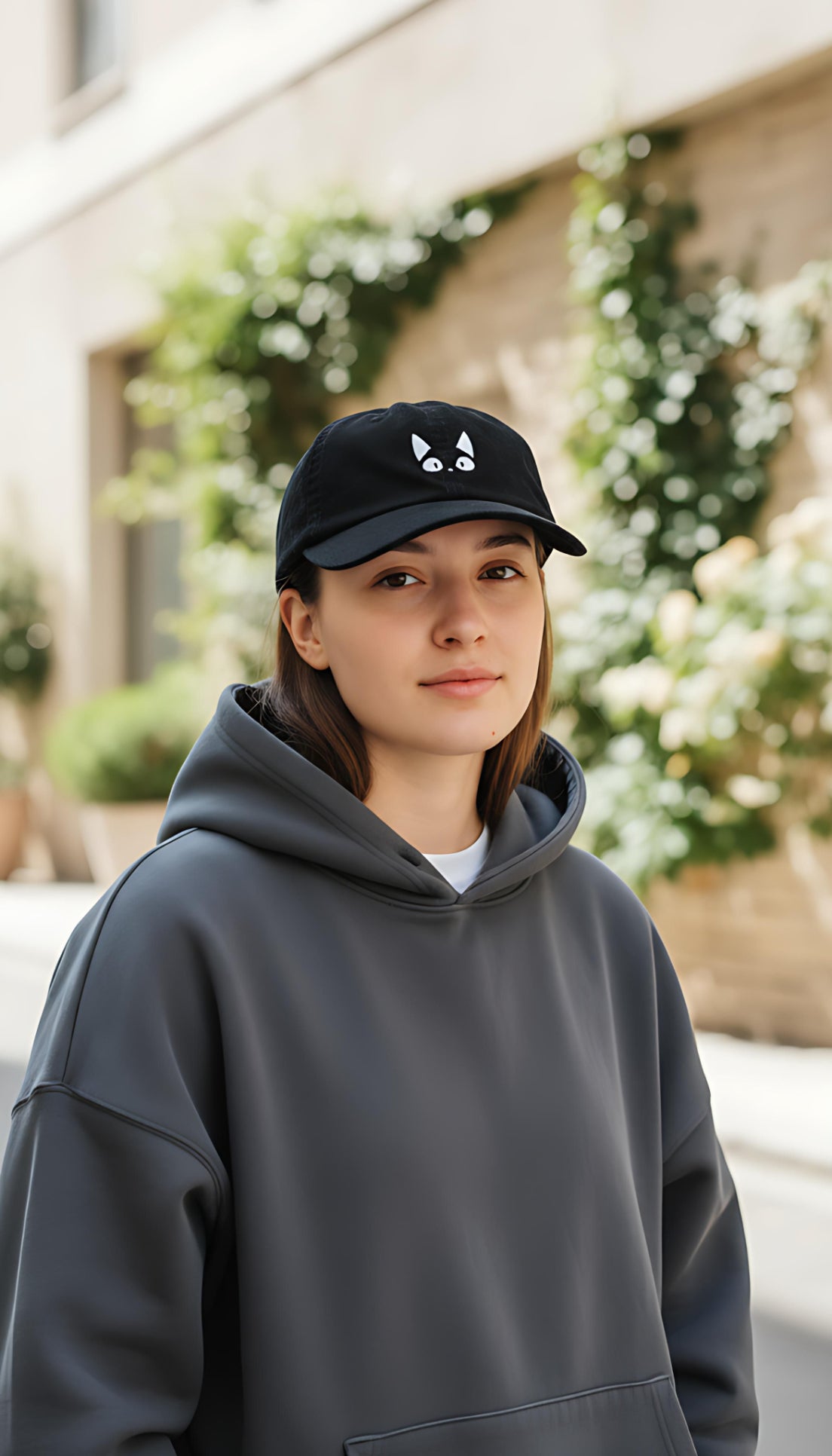 Amazed Cat Corduroy Hat