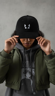 Amazed Cat Corduroy Hat