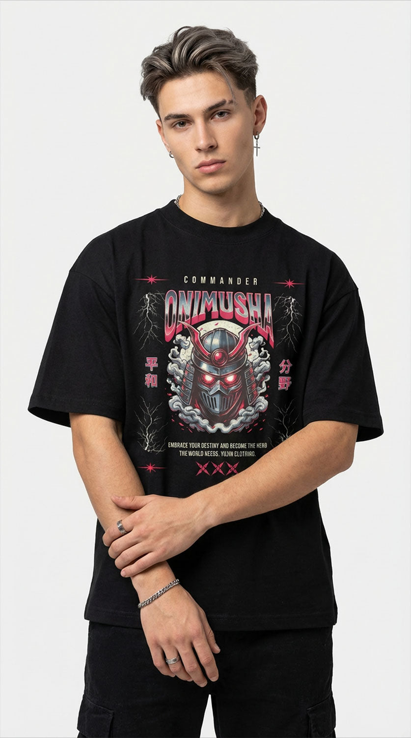 Onimusha Samurai Oversized T-Shirt