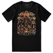 A Little Magic After Dark Monster T-Shirt in Black - front flat lay