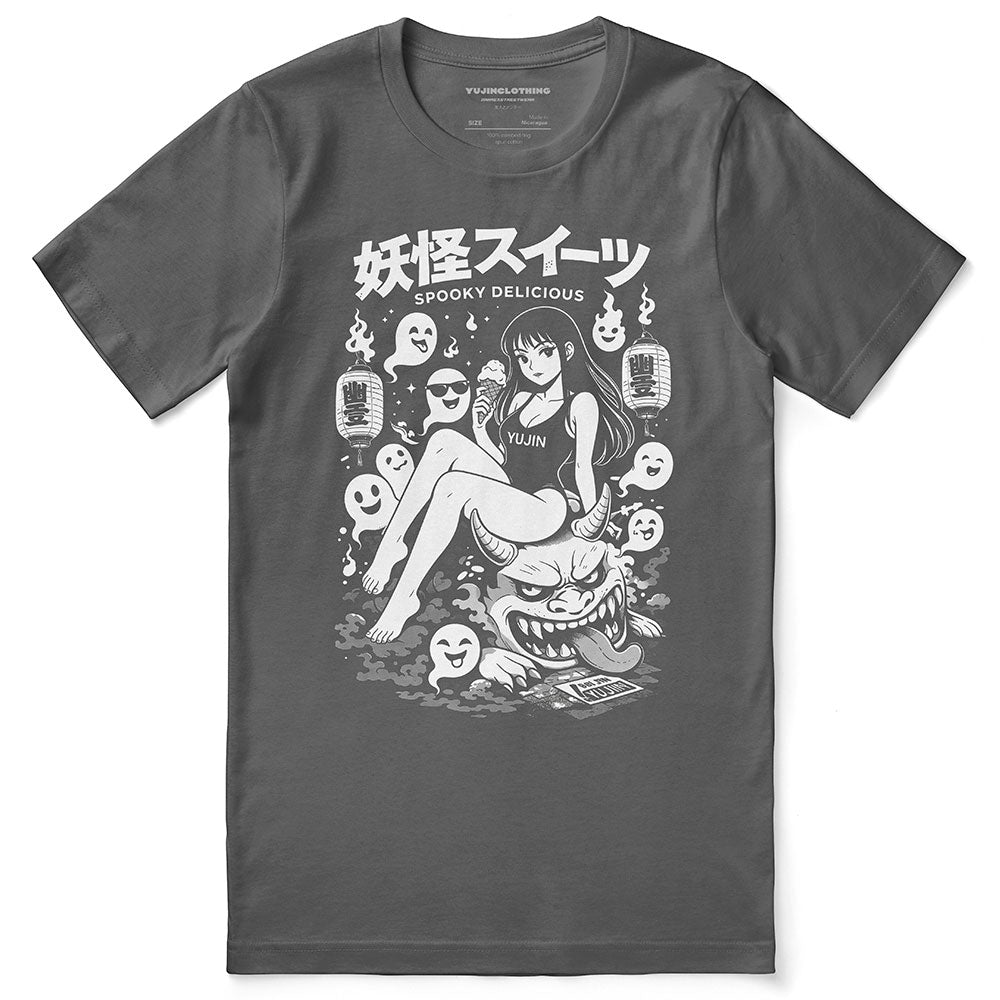 Spooky Ice Cream Ecchi T-Shirt