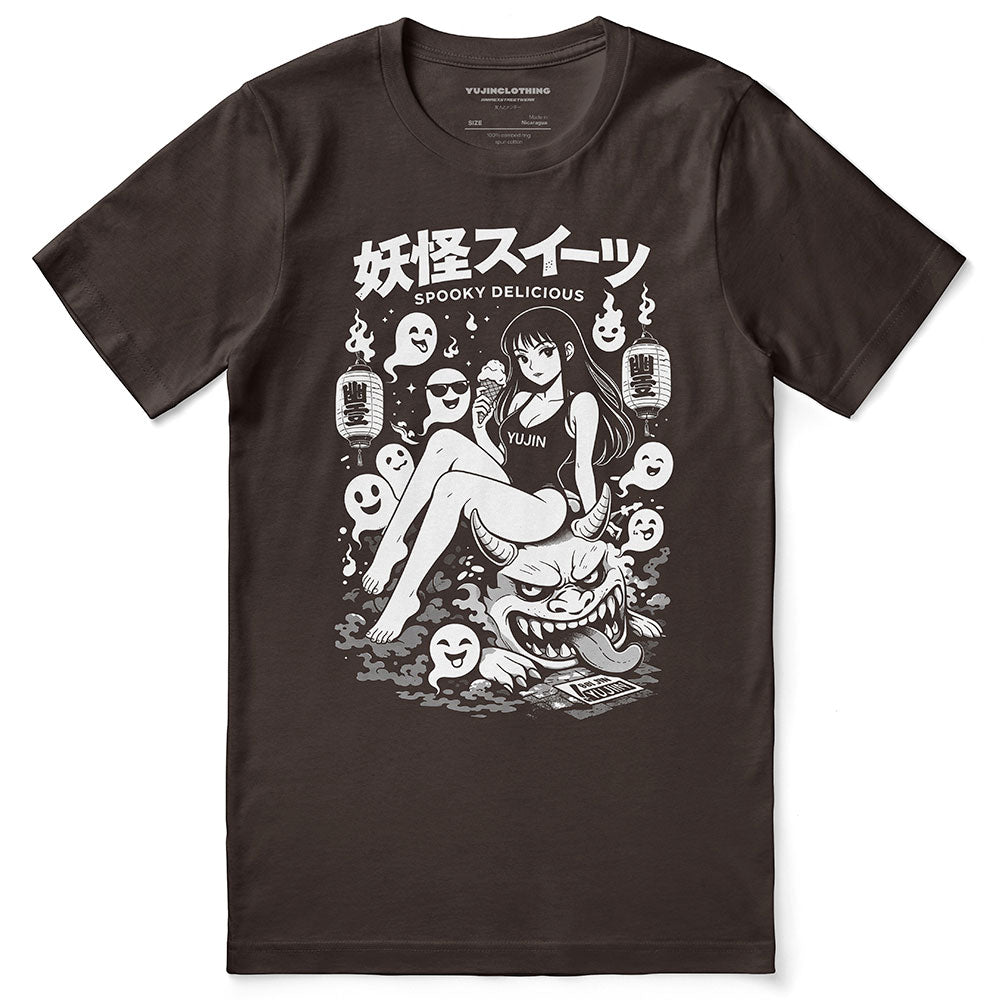 Spooky Ice Cream Ecchi T-Shirt