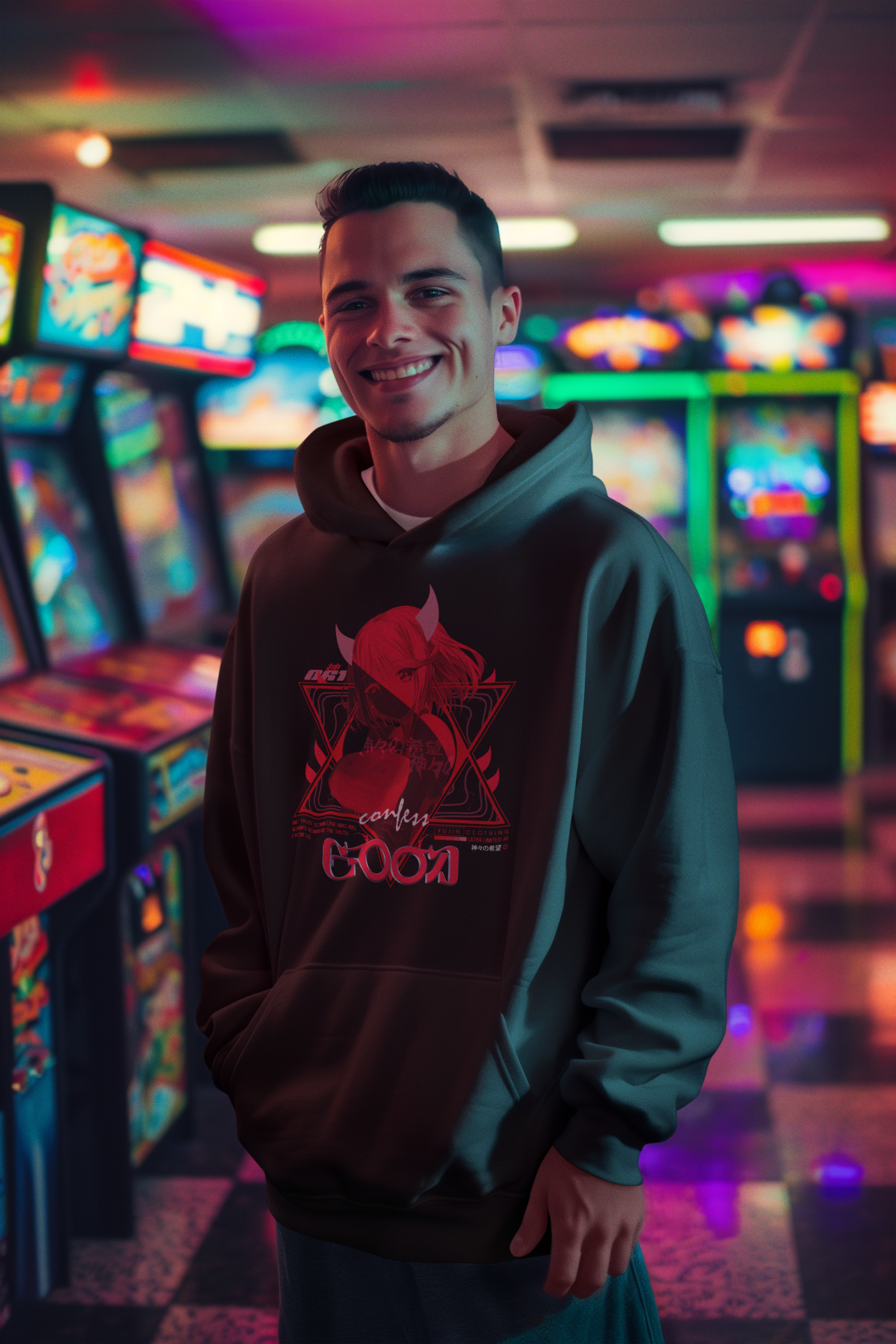 ai-created-mockup-featuring-a-teenager-wearing-a-pullover-hoodie-in-a-casino-m40508.png