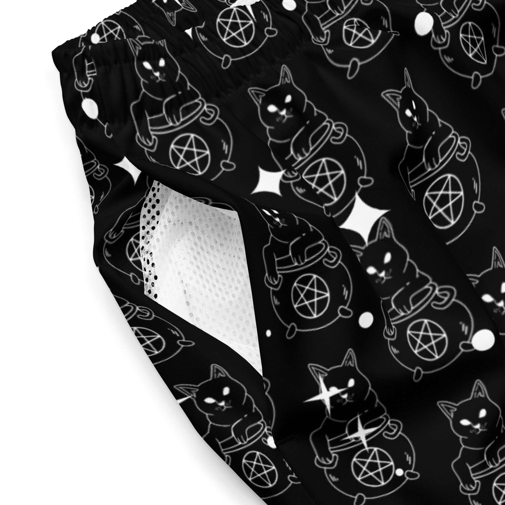 Magical Cat Swim Trunks | Yūjin Japanese Anime Streetwear Clothing