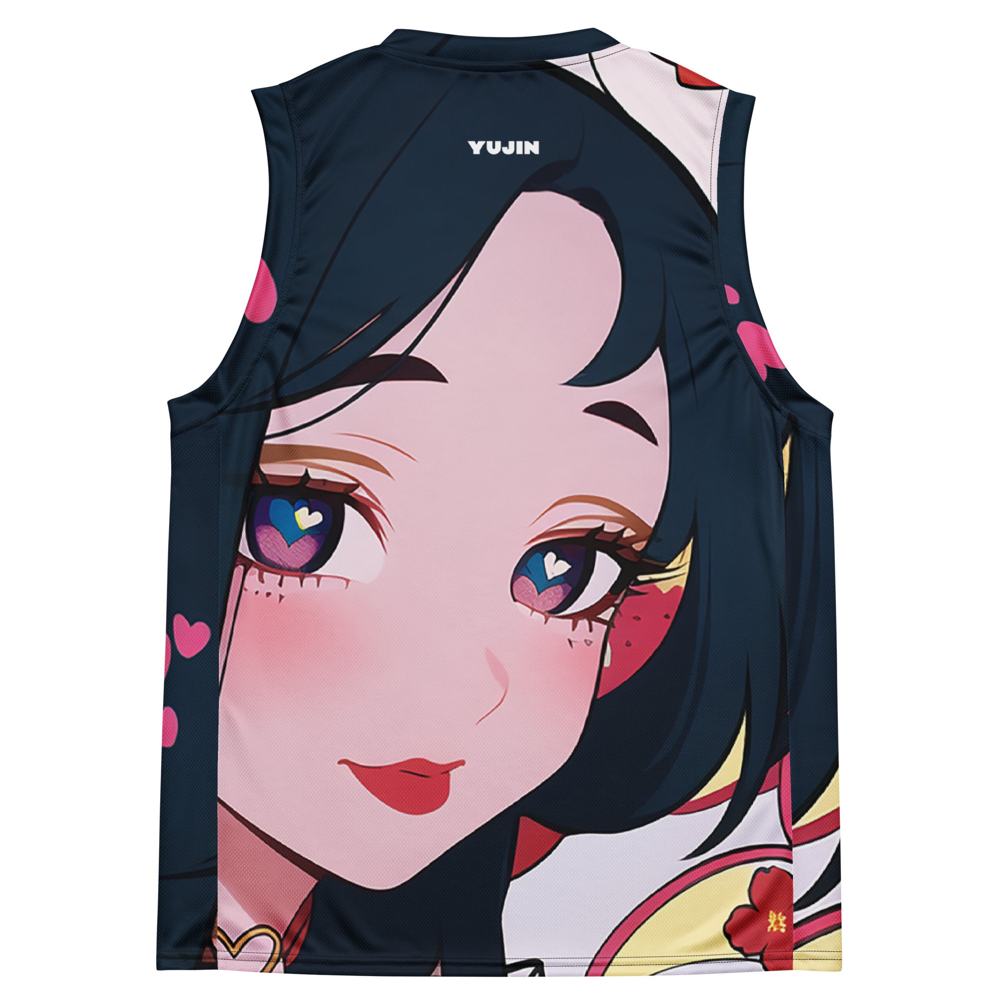 Deeply In Love Recycled Basketball Jersey | Yūjin Japanese Anime Streetwear Clothing