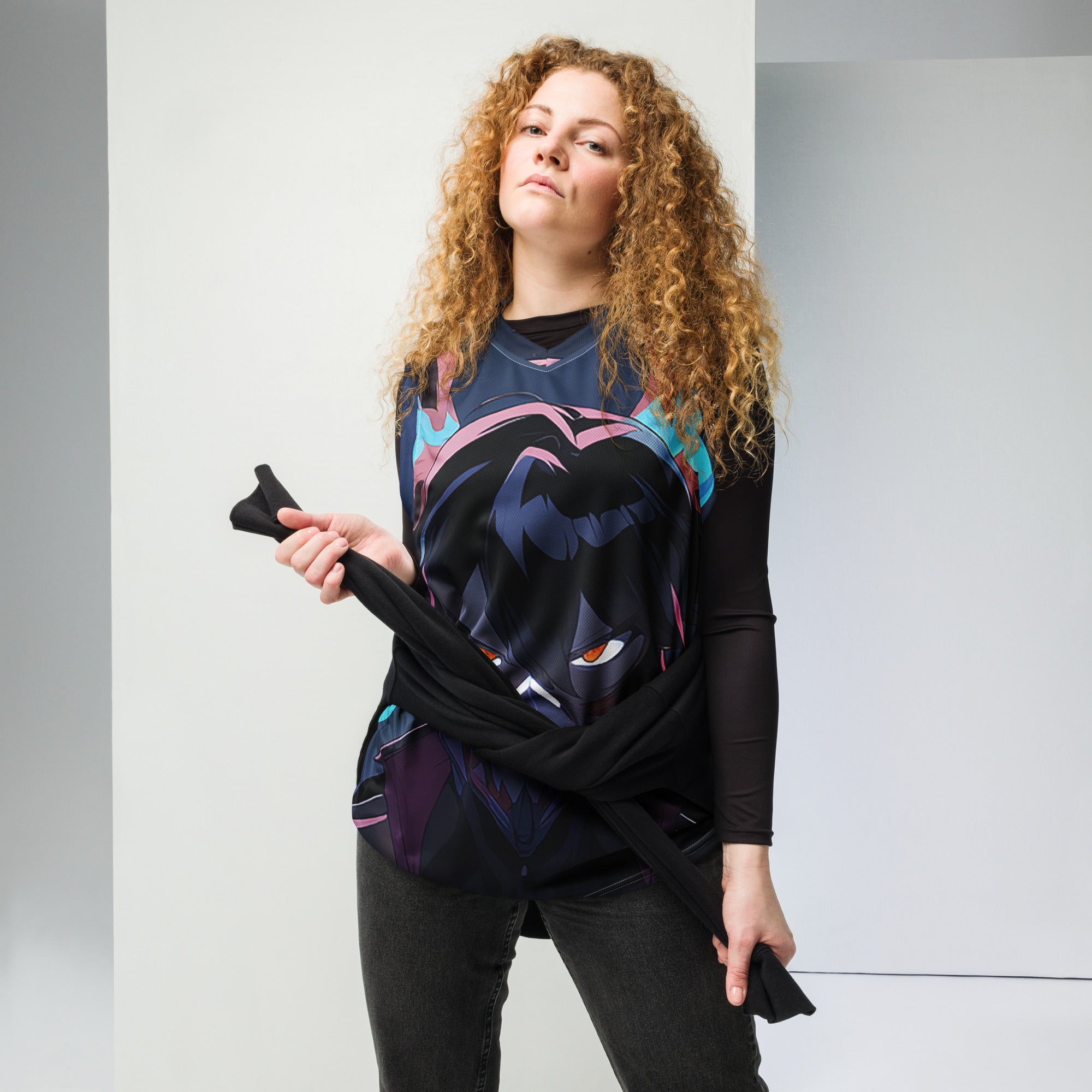 Full Power Recycled Basketball Jersey | Yūjin Japanese Anime Streetwear Clothing