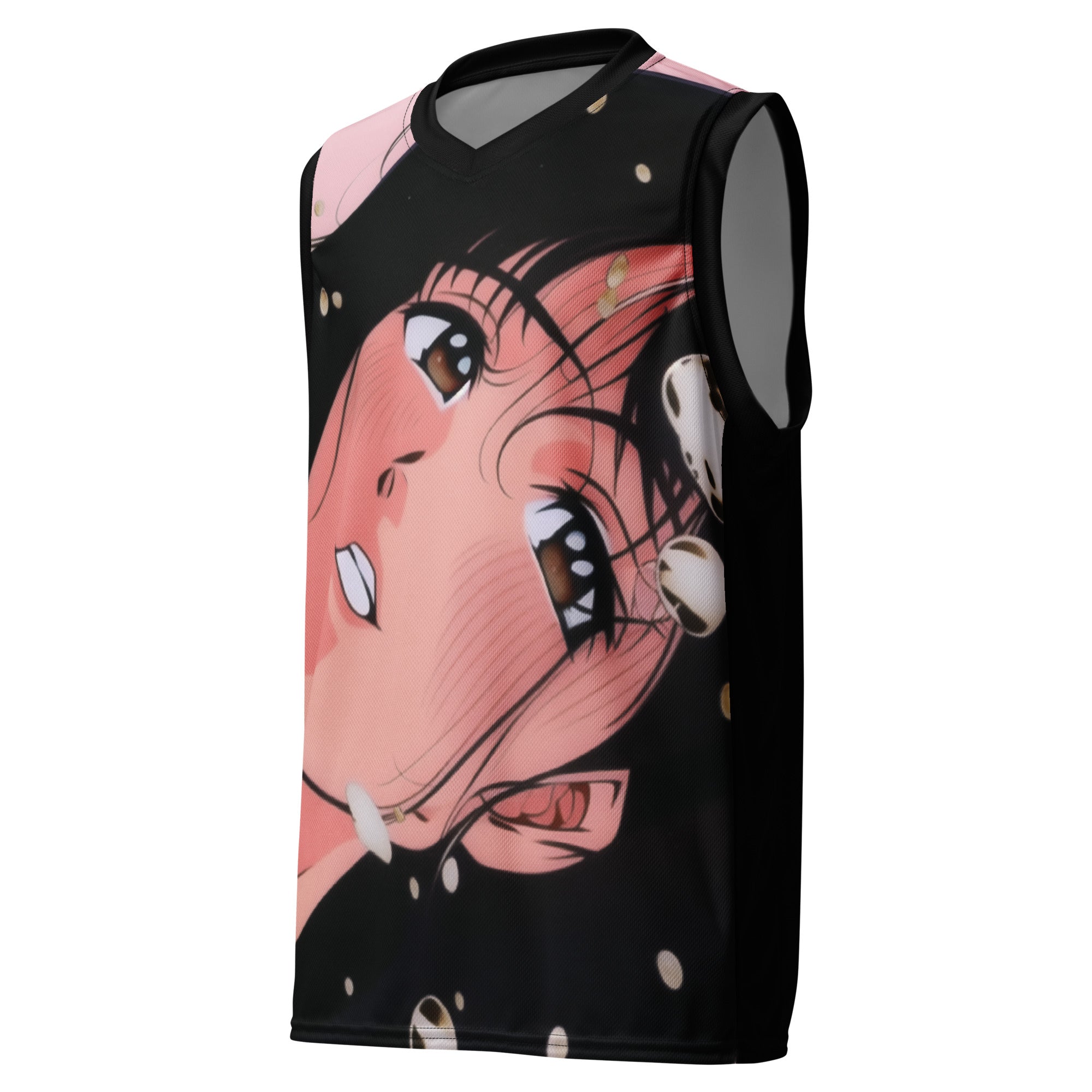 Crying For You Recycled Basketball Jersey | Yūjin Japanese Anime Streetwear Clothing