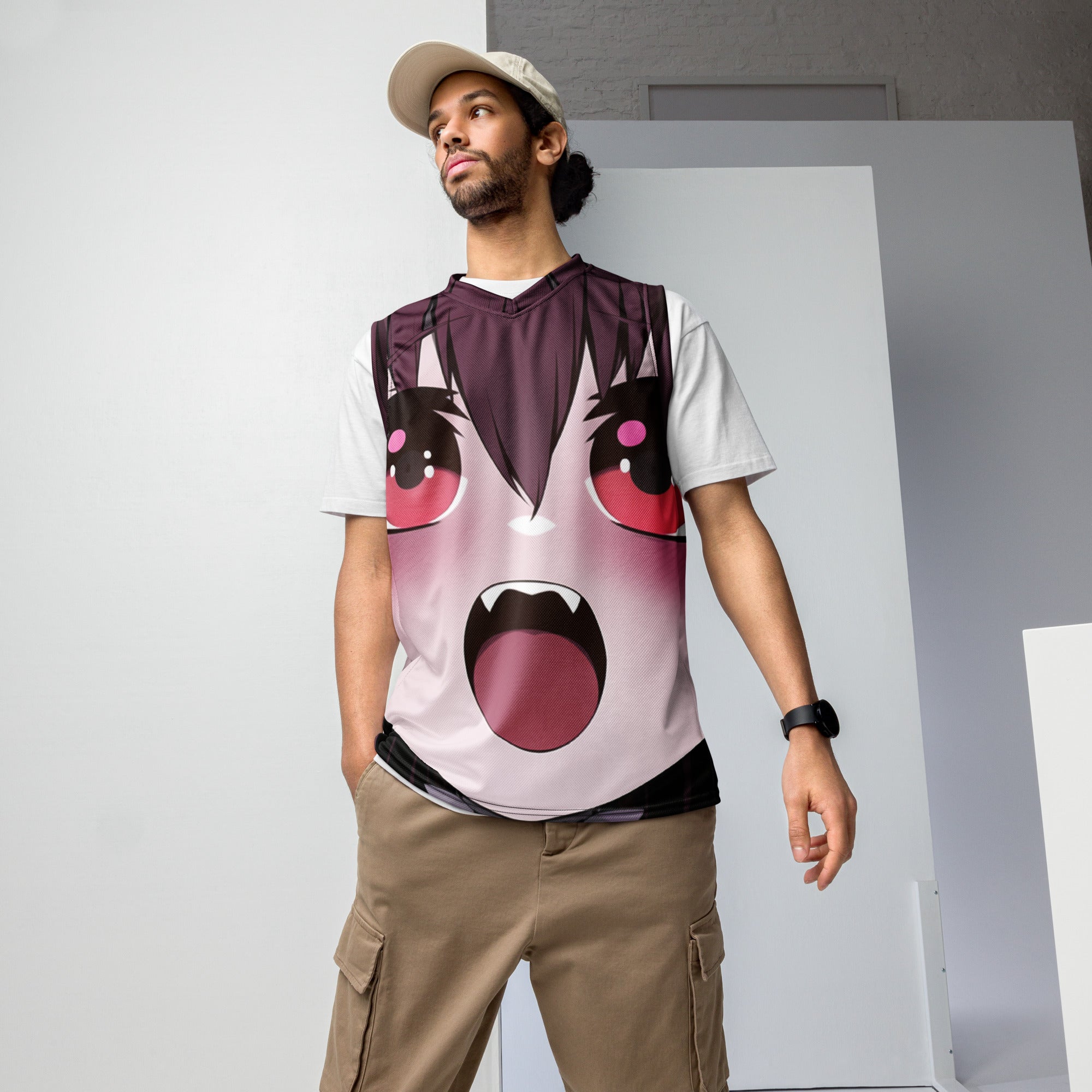 I Got You Recycled Basketball Jersey | Yūjin Japanese Anime Streetwear Clothing