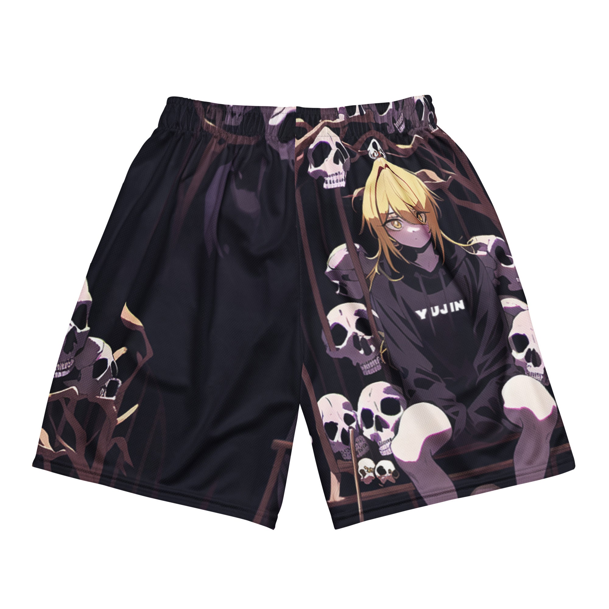 Inner Thoughts Mesh Shorts | Yūjin Japanese Anime Streetwear Clothing