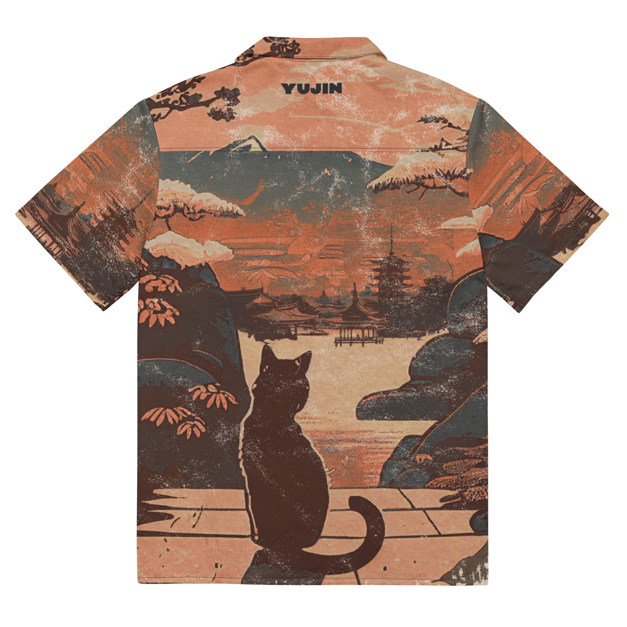 Sakura Cat Shirt | Yūjin Japanese Anime Streetwear Clothing