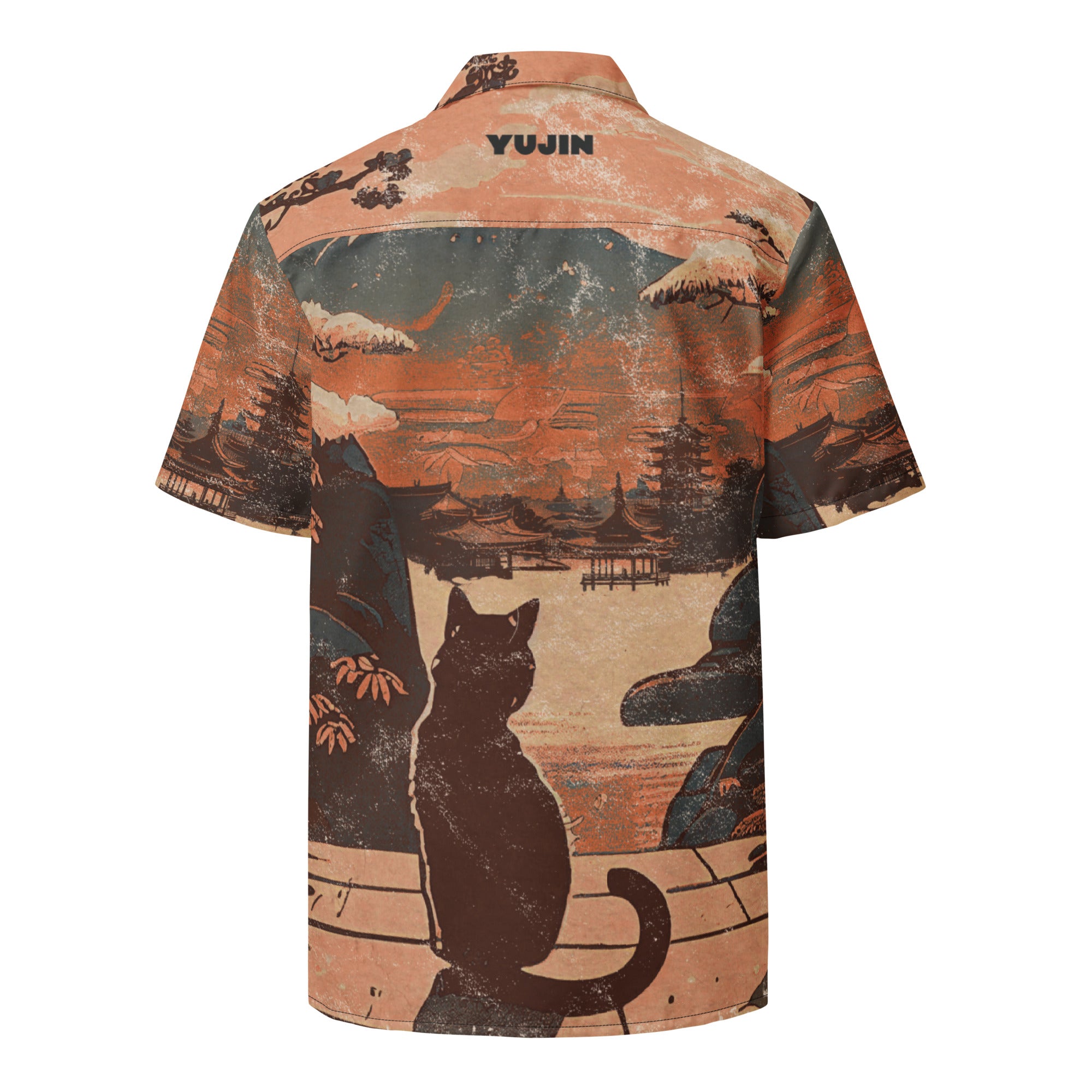 Sakura Cat Shirt | Yūjin Japanese Anime Streetwear Clothing