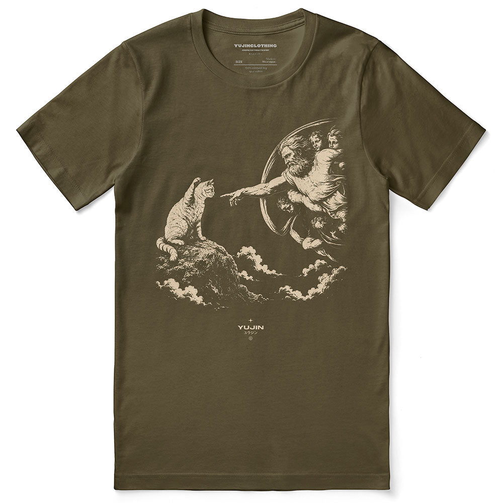 Paw of Creation Cat T-Shirt