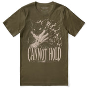 Cannot Hold Cat T-Shirt