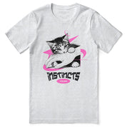 Instincts Cat T-Shirt | Yūjin Japanese Anime Streetwear Clothing