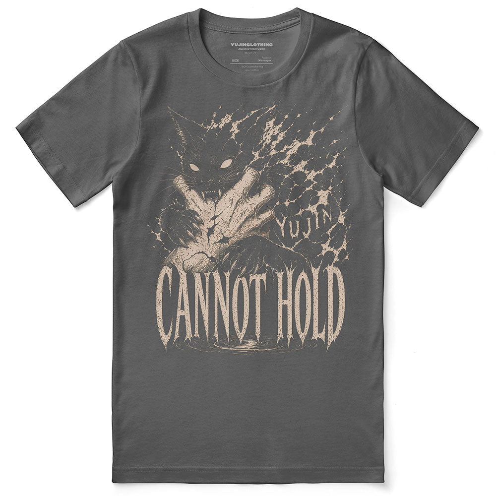 Cannot Hold Cat T-Shirt
