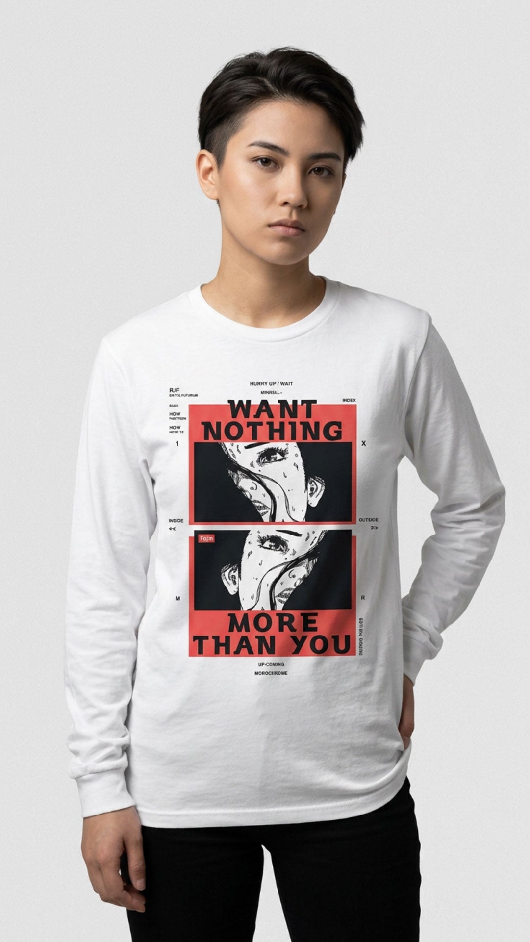 Nichts mehr Langarm-T-Shirt