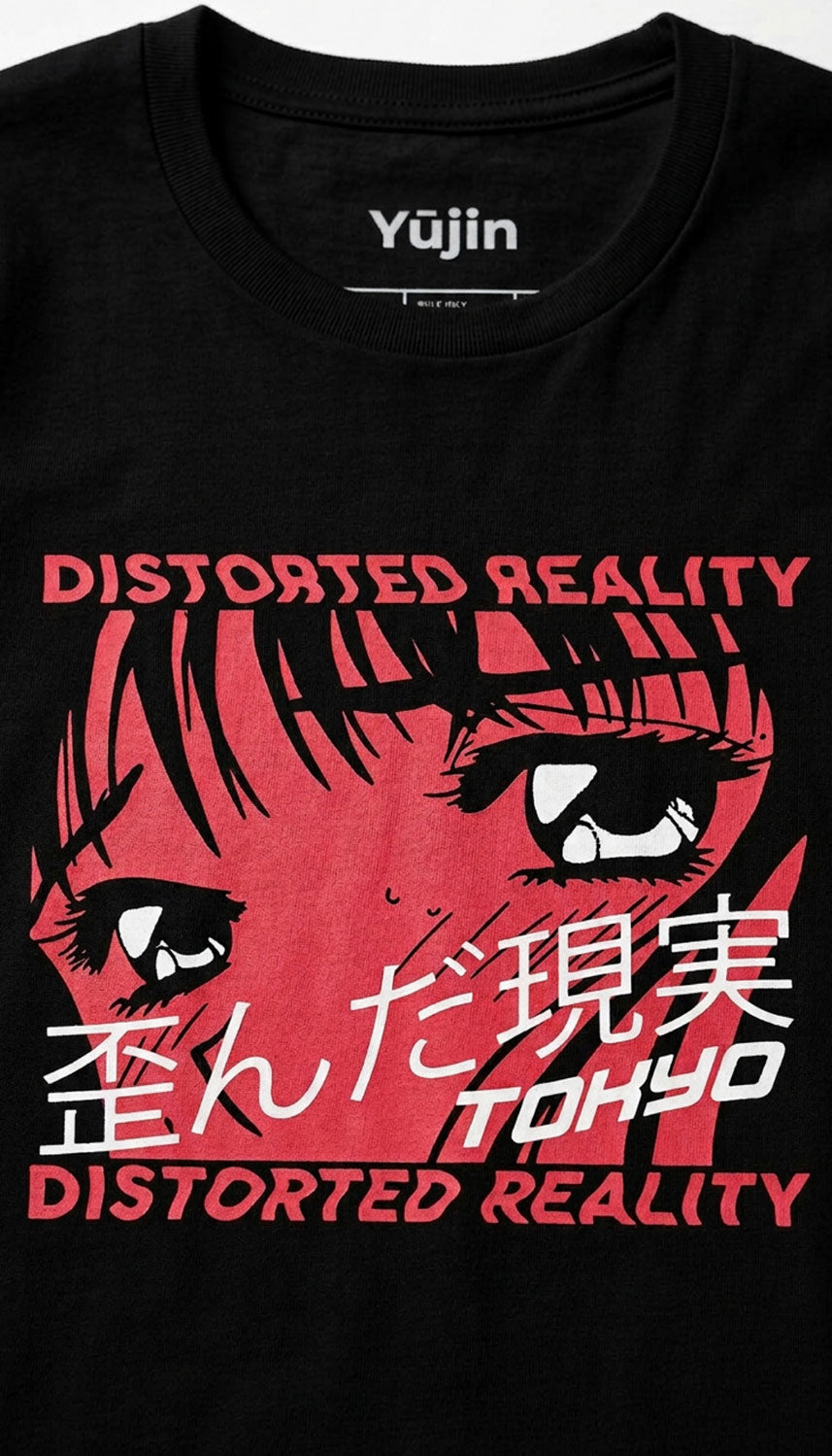 T-shirt réalité déformée