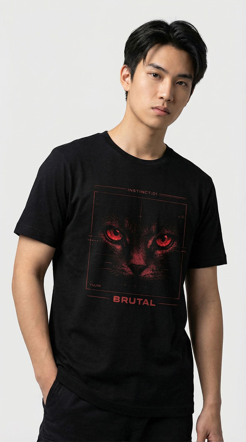 Brutal Instinct Cat T-Shirt