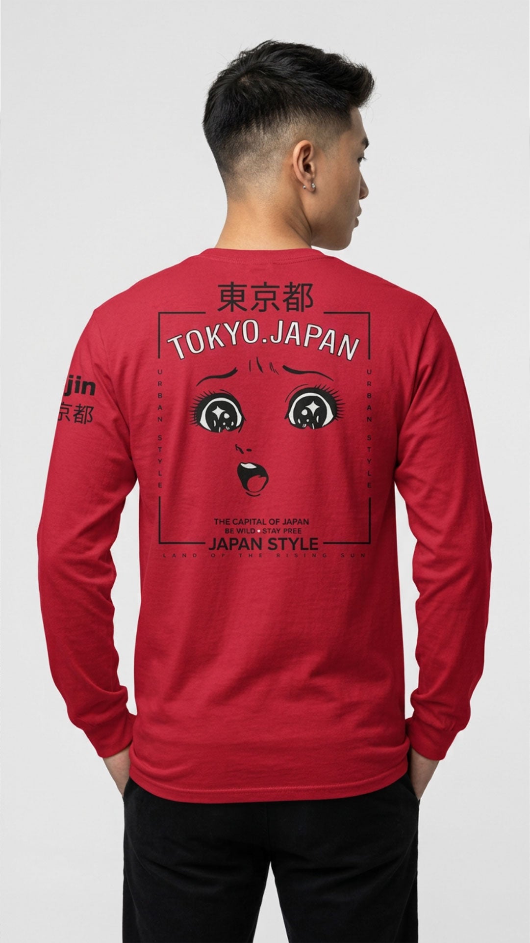Japan Style Long Sleeve T-Shirt