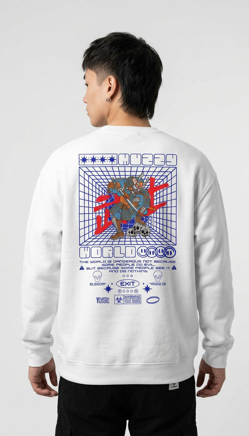 Warnendes Sweatshirt