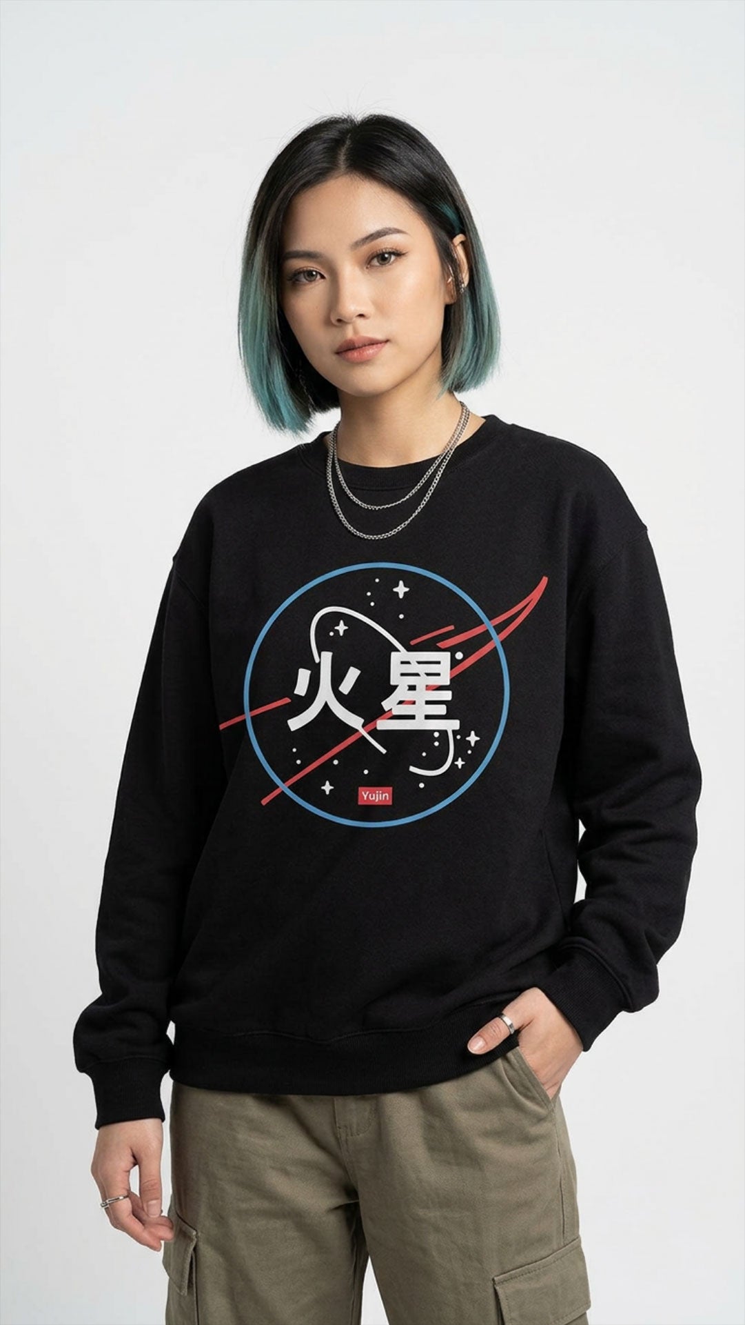 Sterne-Sweatshirt