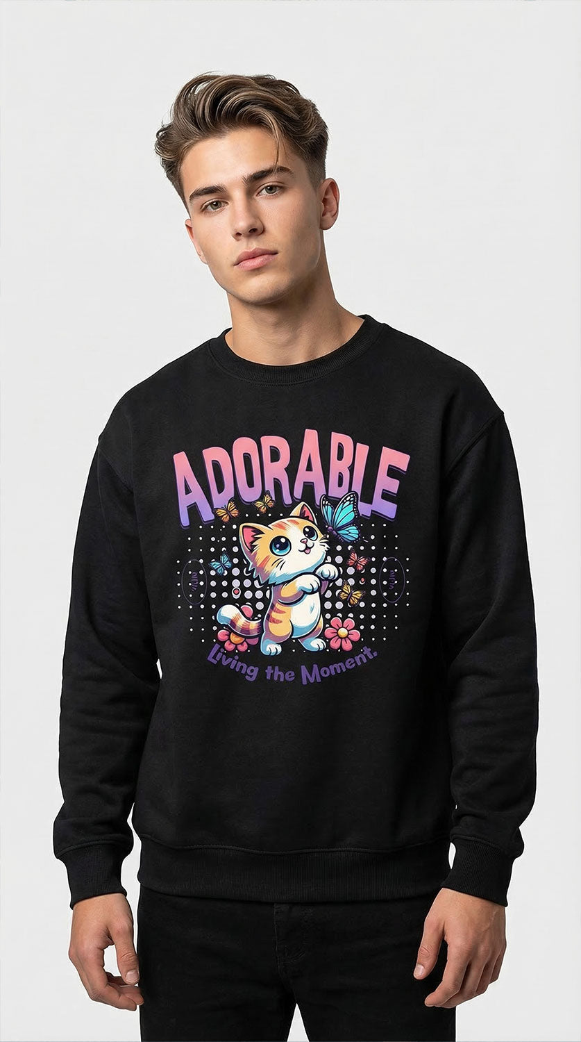 Adorable Cat Sweatshirt