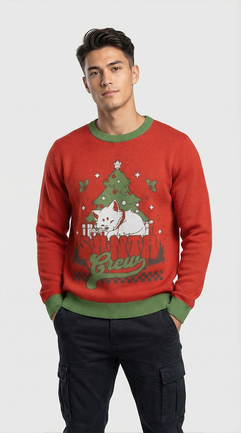 Santa Crew Christmas Ugly Sweatshirt