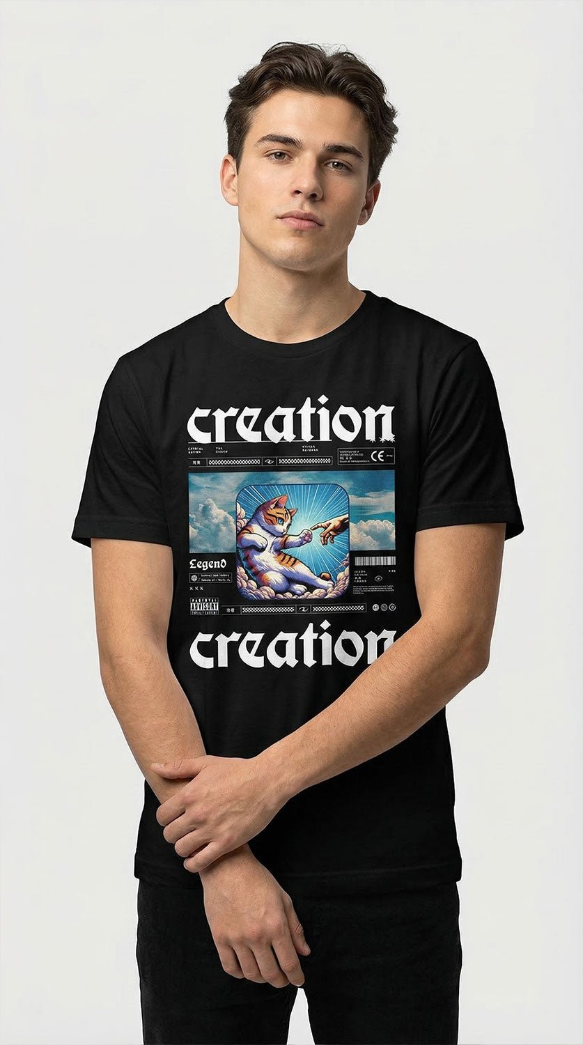 Divine Creation Cat T-Shirt