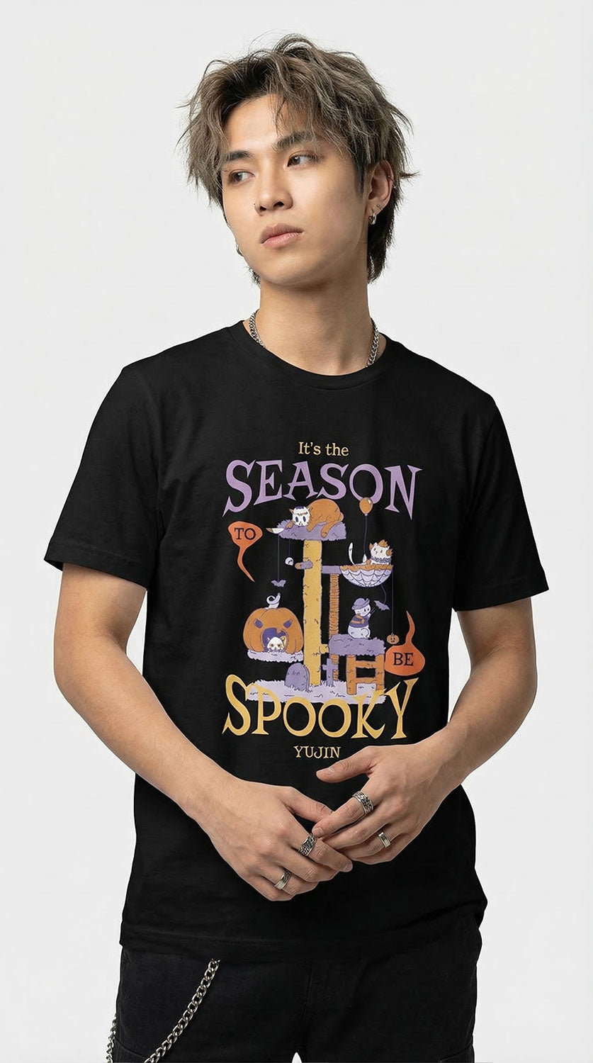 Spooky Season Cat T-Shirt