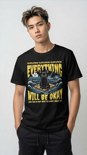 Everything Will Be Okay Cat T-Shirt