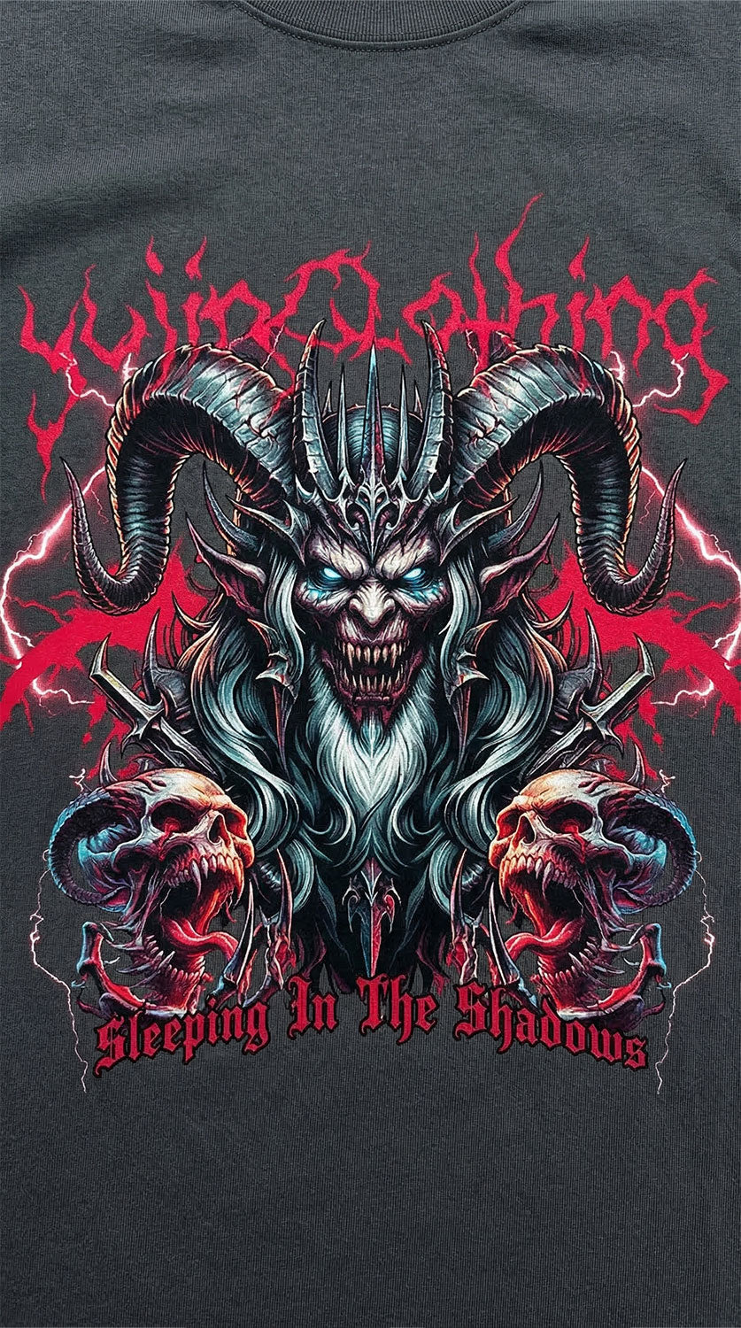 Darkness Oversized Faded T-Shirt